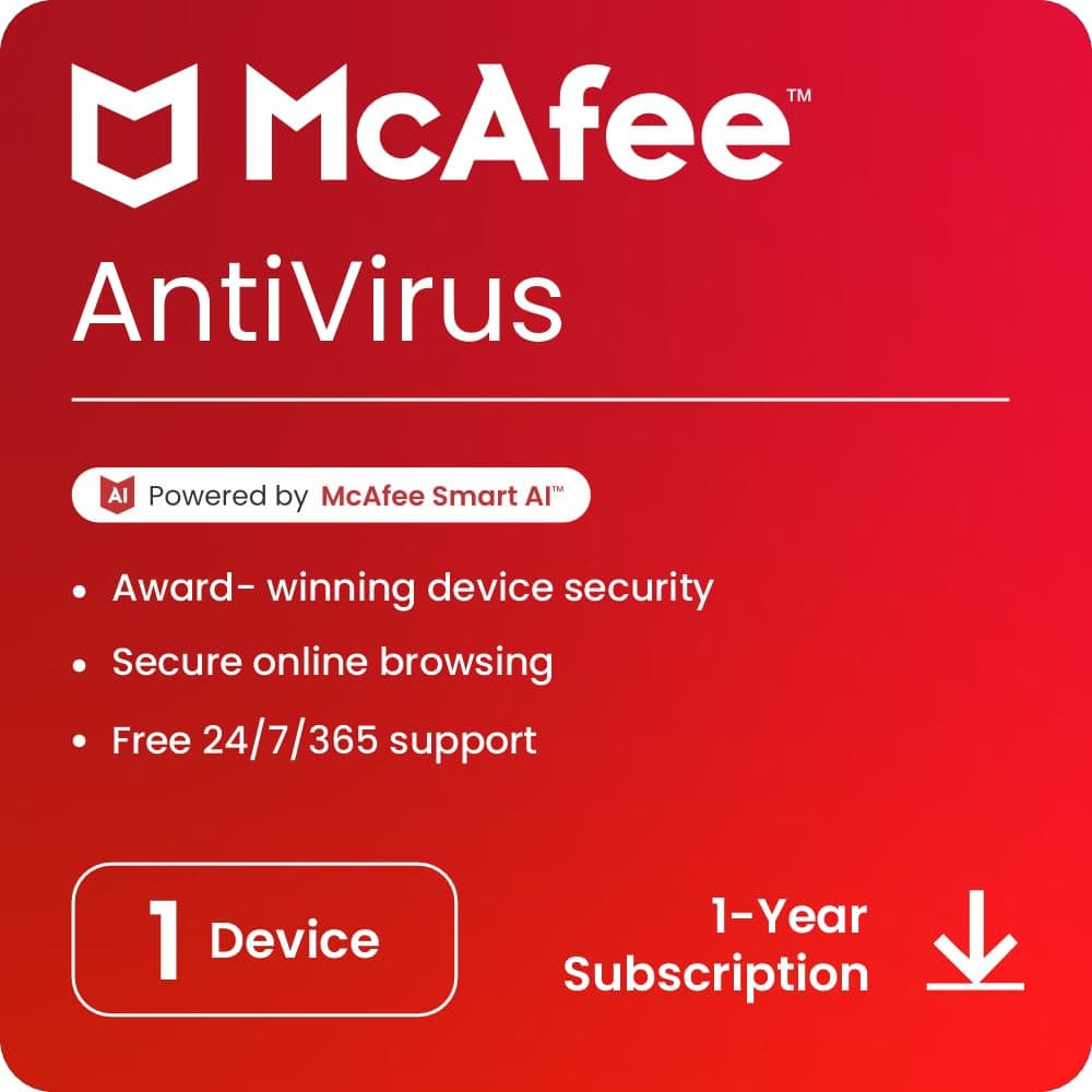 McAfee Antivirus 1 Device